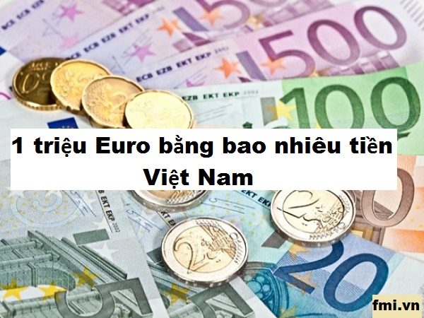 1 triệu Euro bằng bao nhiêu tiền Việt Nam (VNĐ) ? Tỷ Giá euro hôm nay