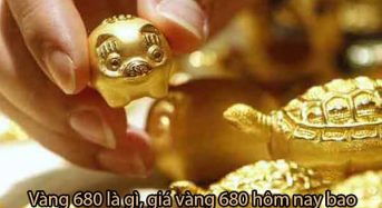 Vàng 680 là gì, giá vàng 680 hôm nay bao nhiêu ? vàng pnj 680 là gì ?