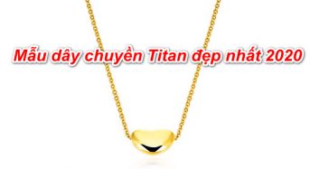 Top 4 mẫu dây chuyền Titan đẹp nhất